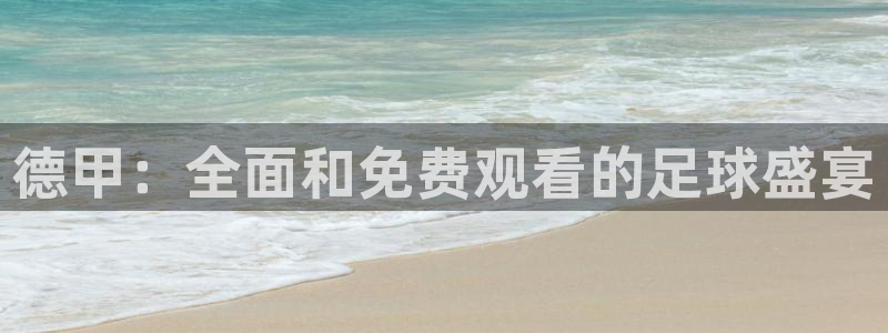 河豚体育直播app下载：德甲：全面和免费观看的足球盛宴